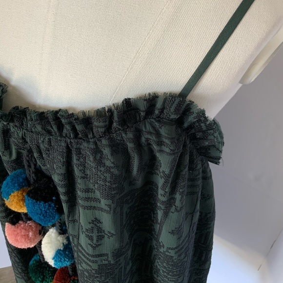 Strappy Boho Pompom Dress - Picture 5 of 10